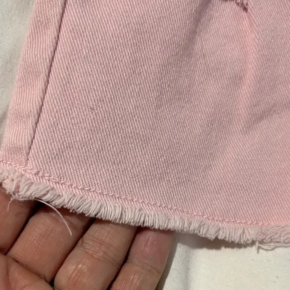 buffalo pink distressed
